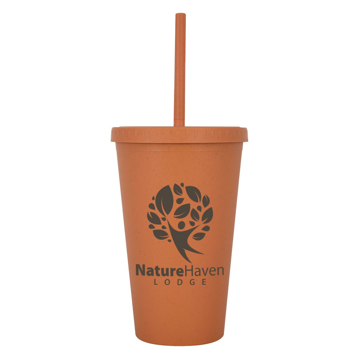 Wheat Straw Fiber Cup and Straw