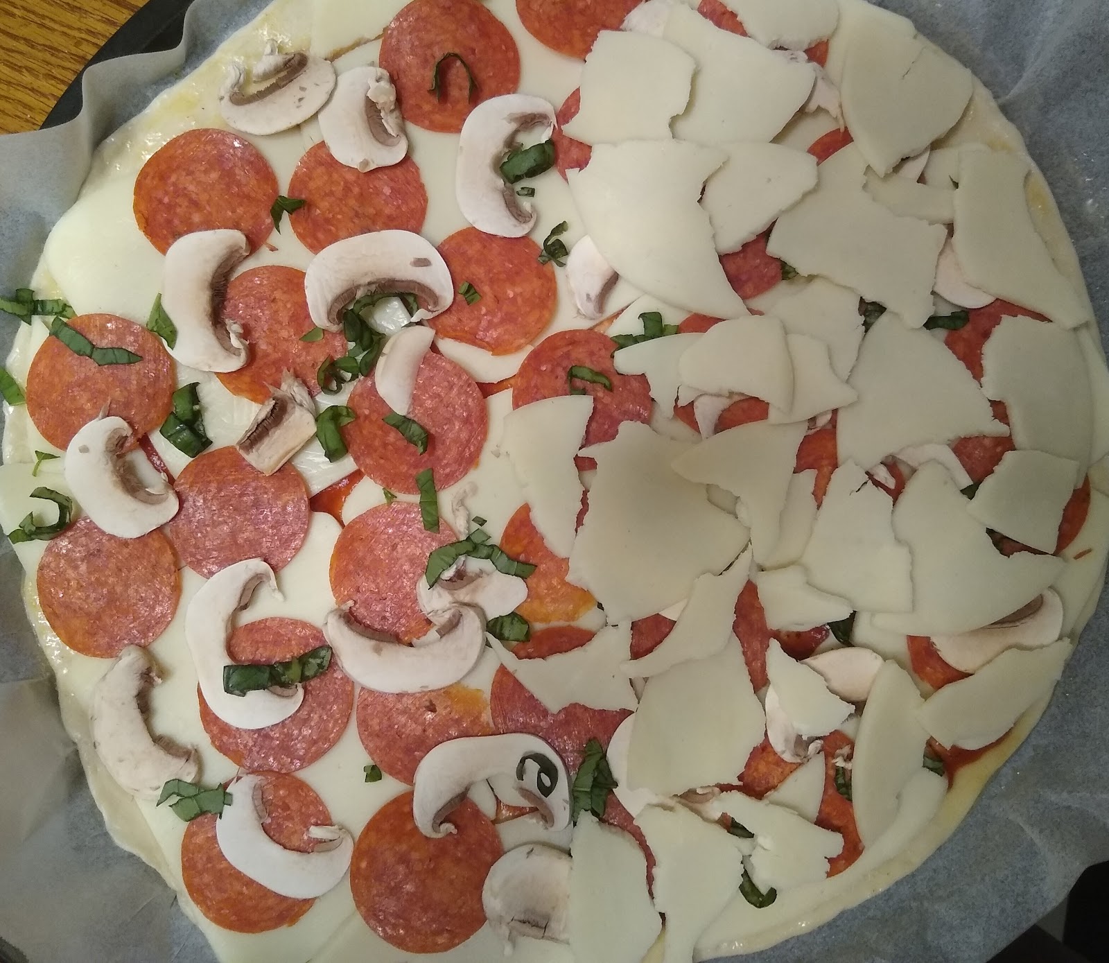 homemade pizza recipe image
