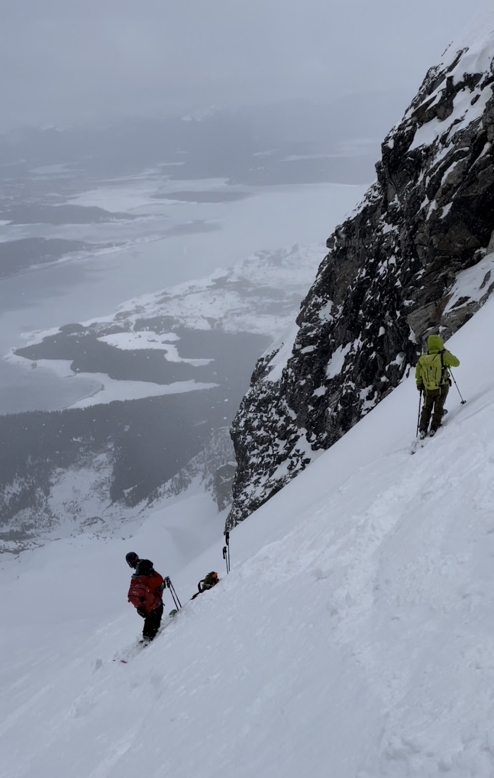 Part II: Mt. Moran's Skillet Ski Descent – Trip Report