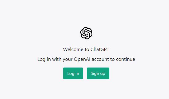 how to use ChatGPT log in