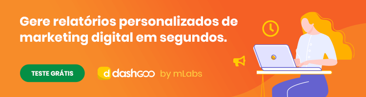 banner publicitário sobre geração de relatórios dashgoo by mLabs