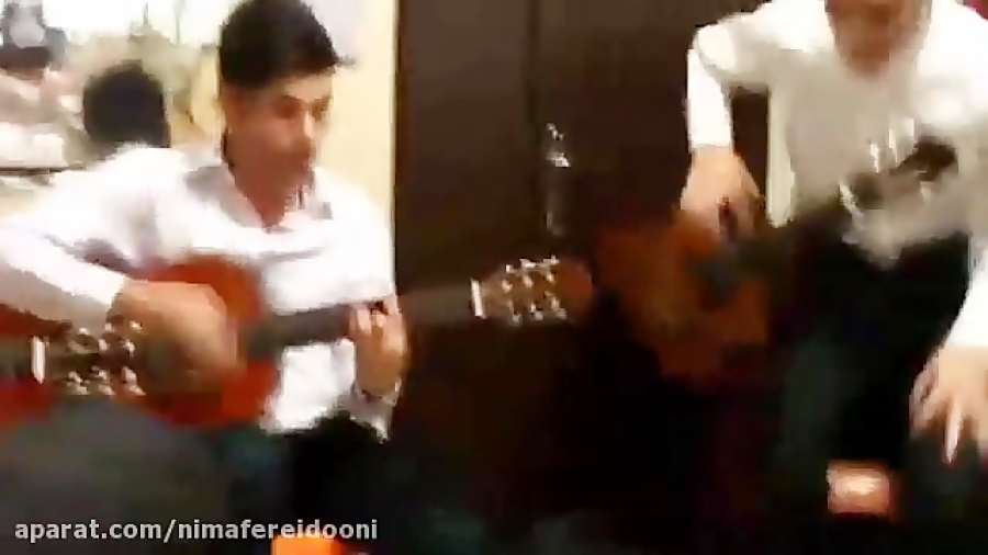 تمرین کنسرت آزادی سال ۹۱ گروه گیتارنوازان فرزین نیازخانی
