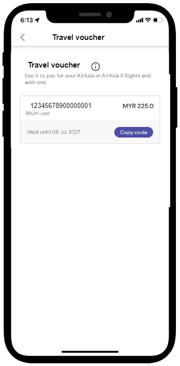Airasia Flights: Airasia X Travel Voucher