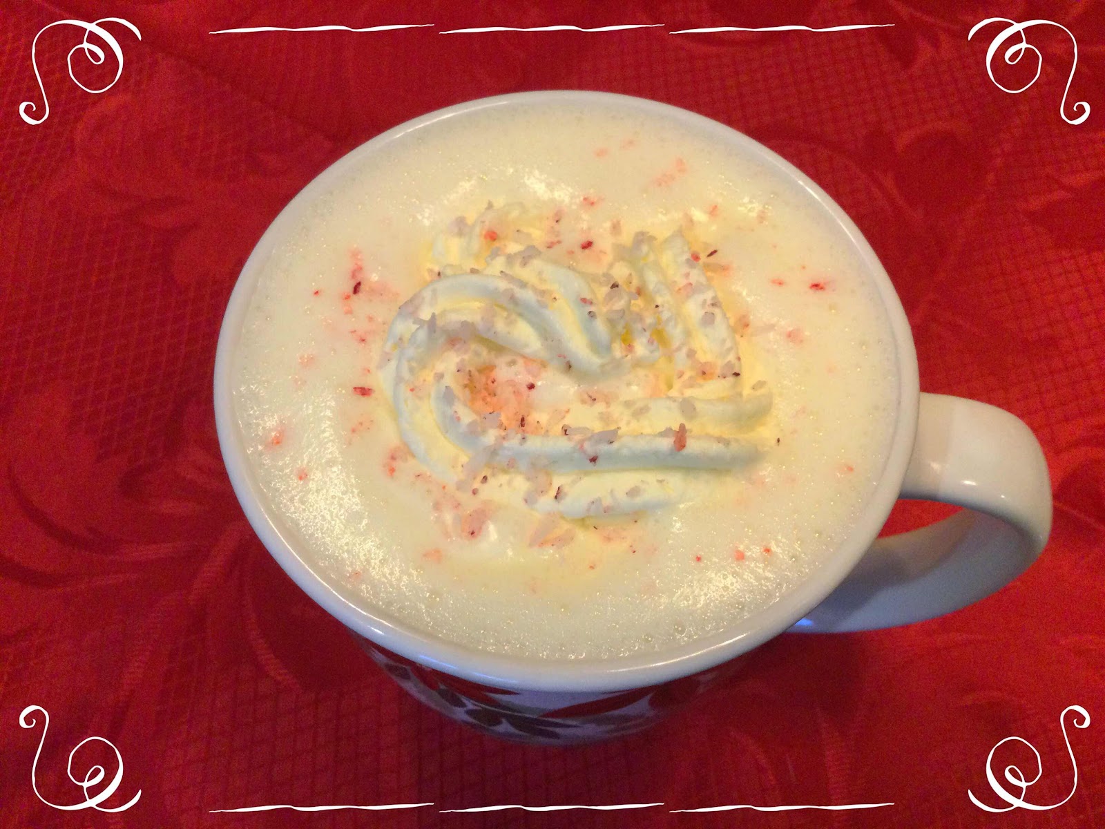 Hot White Chocolate made with powder