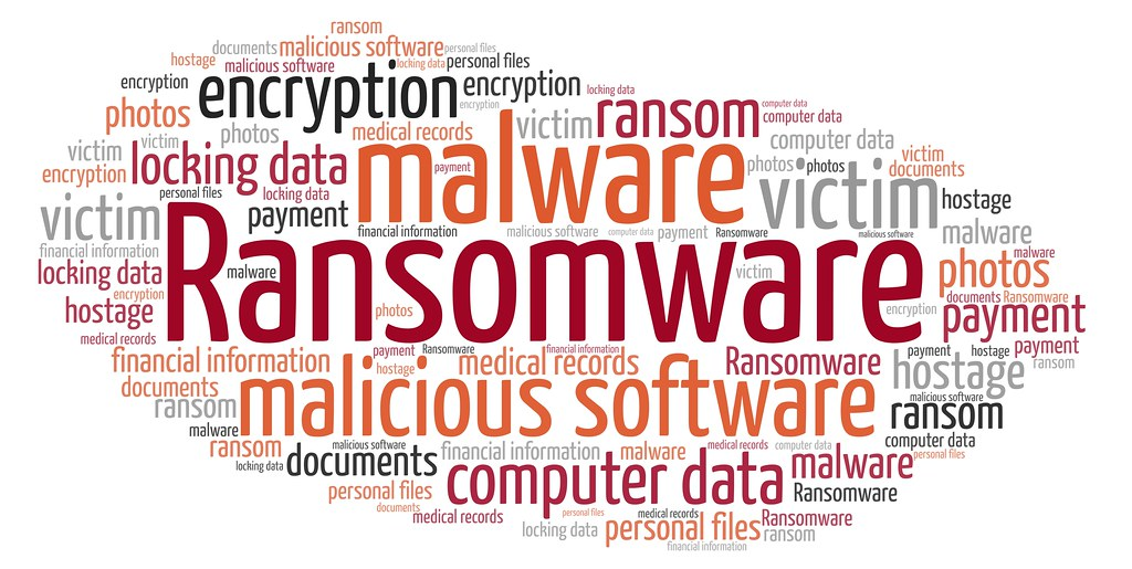 ransomware word cloud