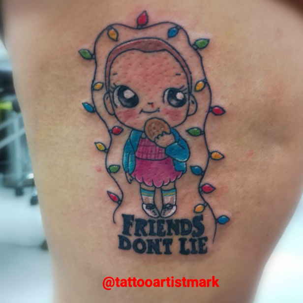Friends Don’t Lie Tattoo