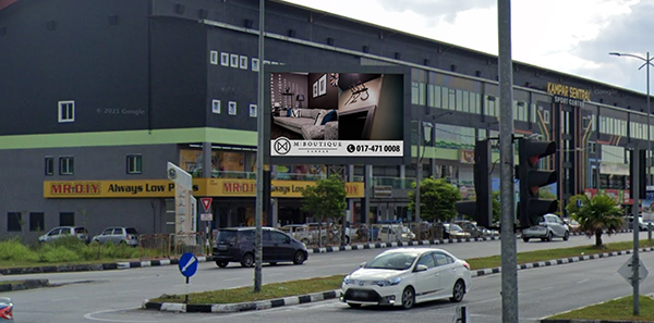 M Boutique Ad Malaysia Perak Digital Billboard Advertising Kampar Perak Digital Out of Home Advertising