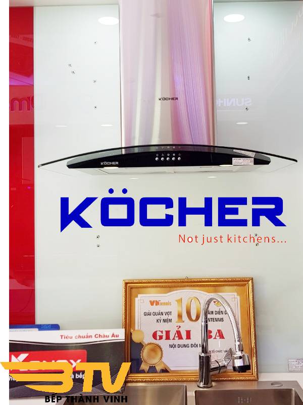 Máy Hút Mùi Kocher K8370XS Mẫu Mới