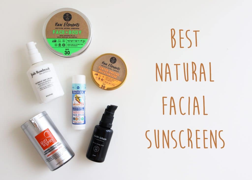 best natural facial sunscreen