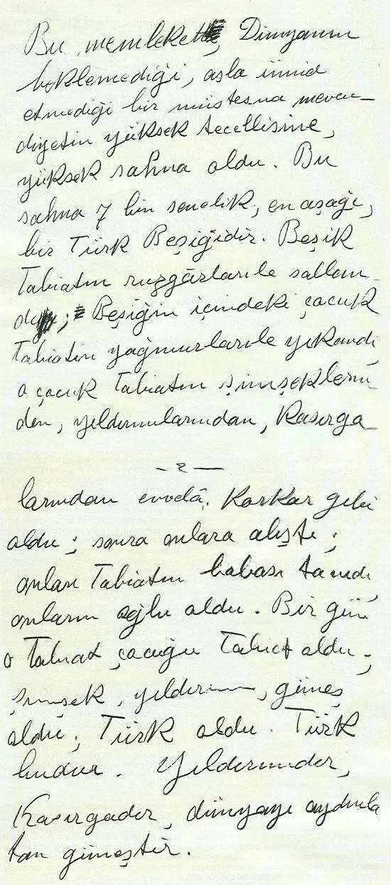 orjinal metin