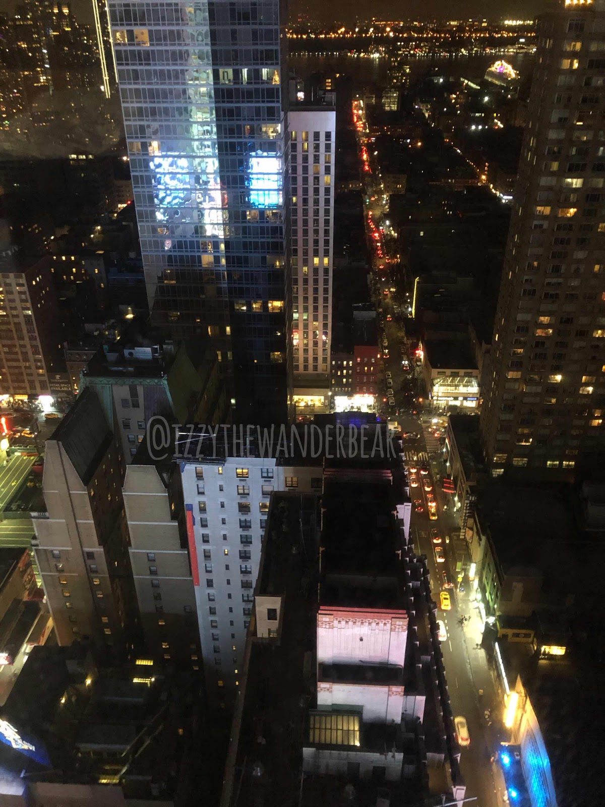 ITWB: The view from our hotel room, W hotel Times Square New York