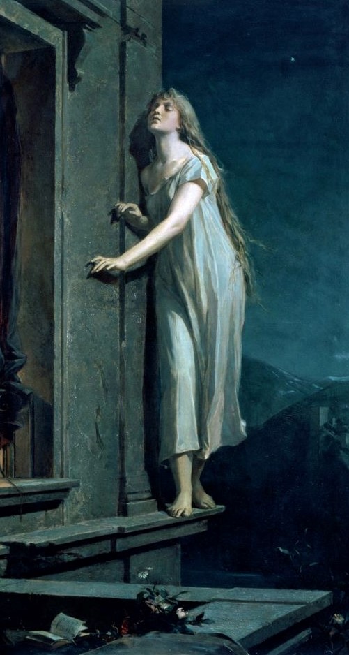 Nosferatu horror. The Somnambulist by Maxmilian Pirner. 