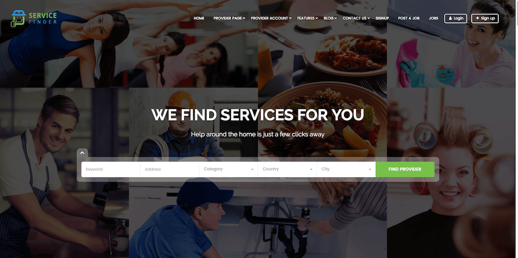 Buscador de servicios