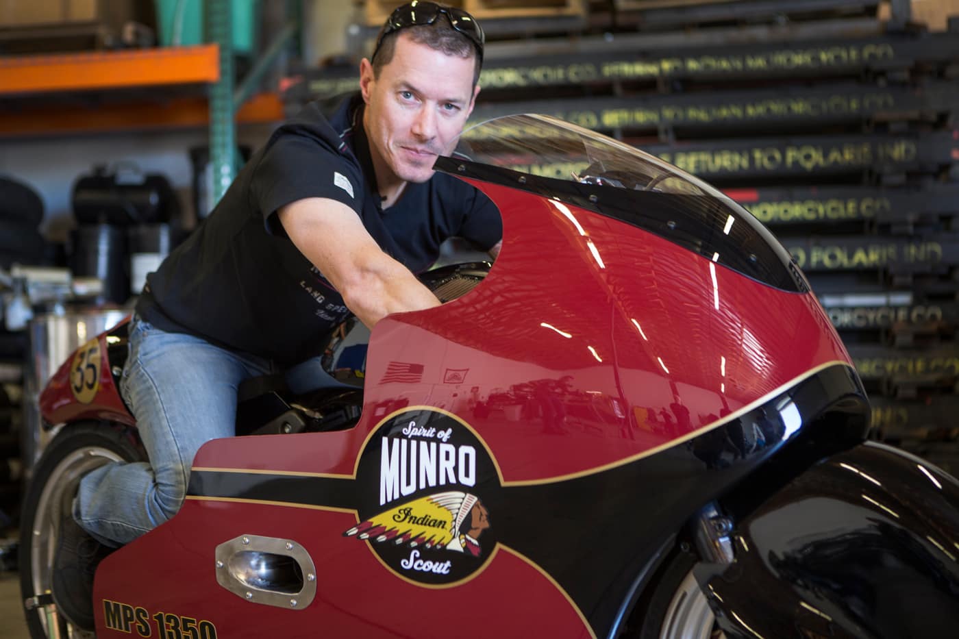 Spirit of Munro motorcycle - honoring the legacy of a land speed legend