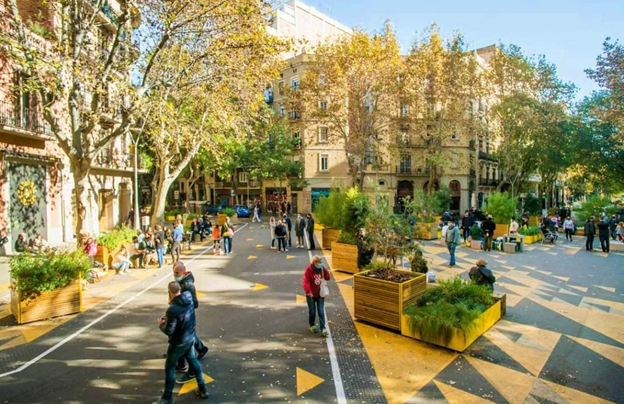 Barcelona Superblocks, Source: Mayor EU