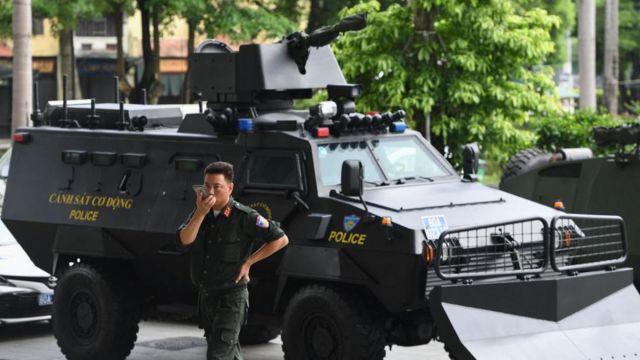 Cảnh sát cơ động Việt Nam (hình minh họa)