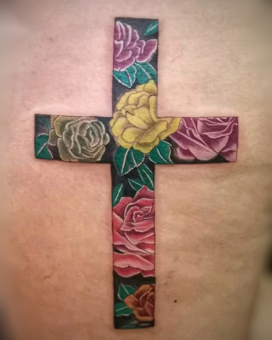 Fantastic Cross Tattoo