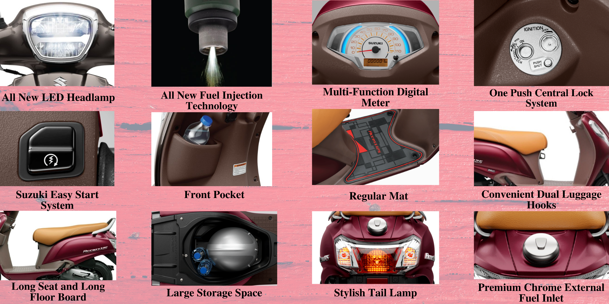 All Features of Access Drum Caste (R)