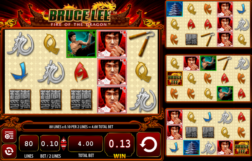 Bruce Lee: Fire of the Dragon slot