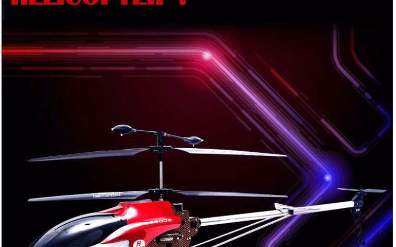 RC Helicopter 4CH Super Large QS8006 Update Version Built-In Gyro RC