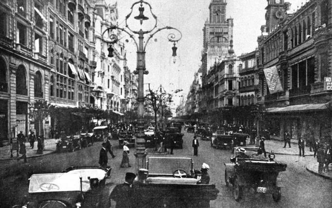 A Avenida Rio Branco no início do século 20 | Museu do Amanhã