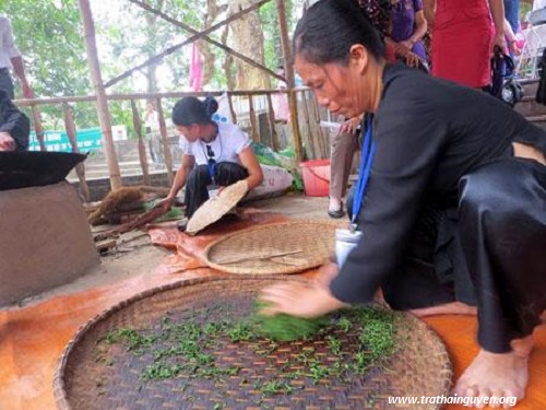 Trà nõn tôm thái nguyên lộc tân cương