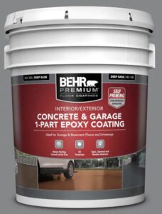  BEHR Premium 1-Part Epoxy Concrete & Garage Floor Paint
