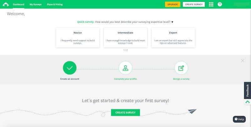 SurveyMonkey crée des sondages 