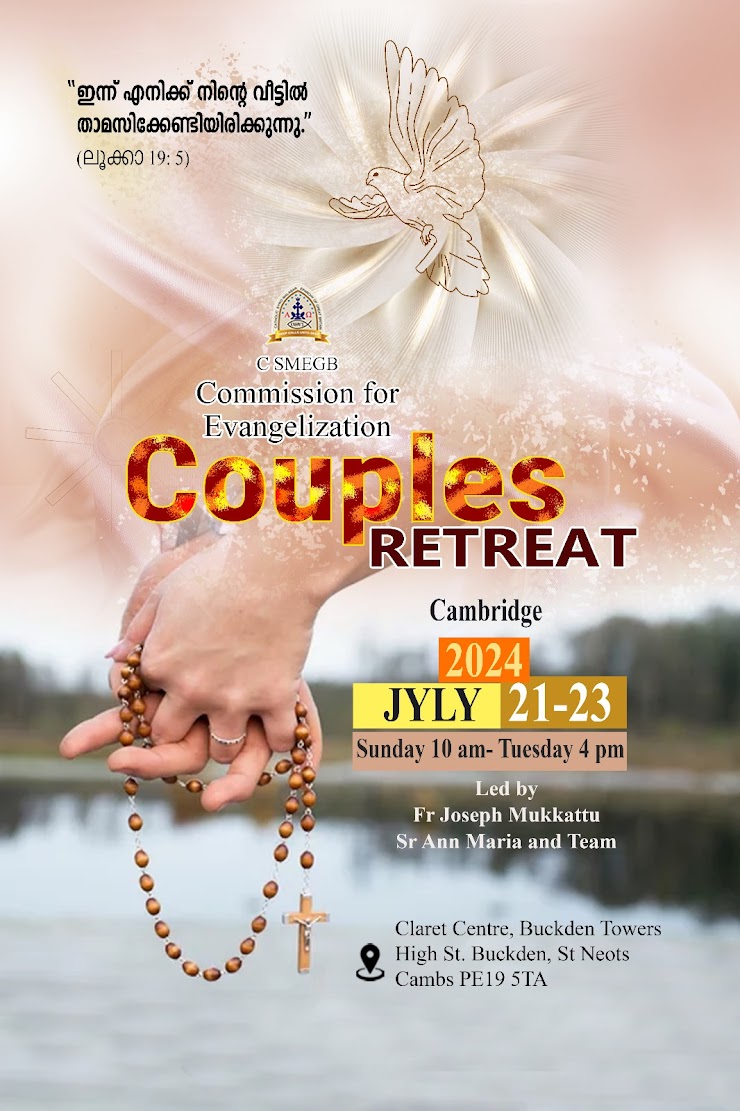 Couples Residential Retreat - July 2024