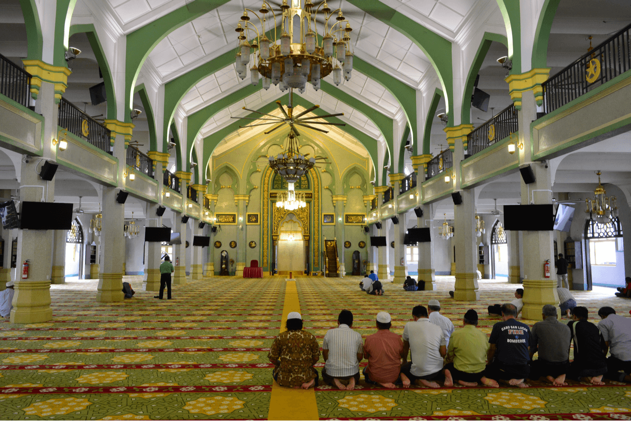 importance of mosques in Islam, virtues, Singapore mosque, Masjid Sultan, Sultan mosque
