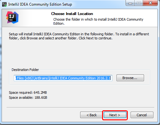 IDE Installation step 2