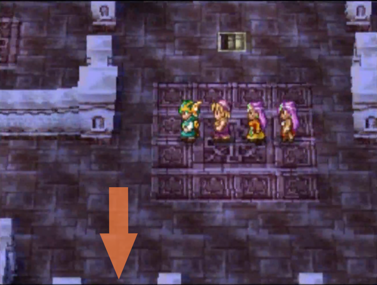 Find both chests and then go up to the next floor (3) | Dragon Quest IV