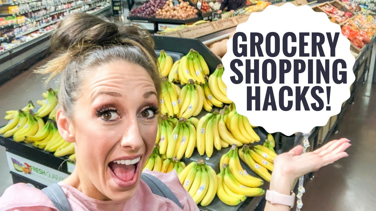 grocery shopping hacks