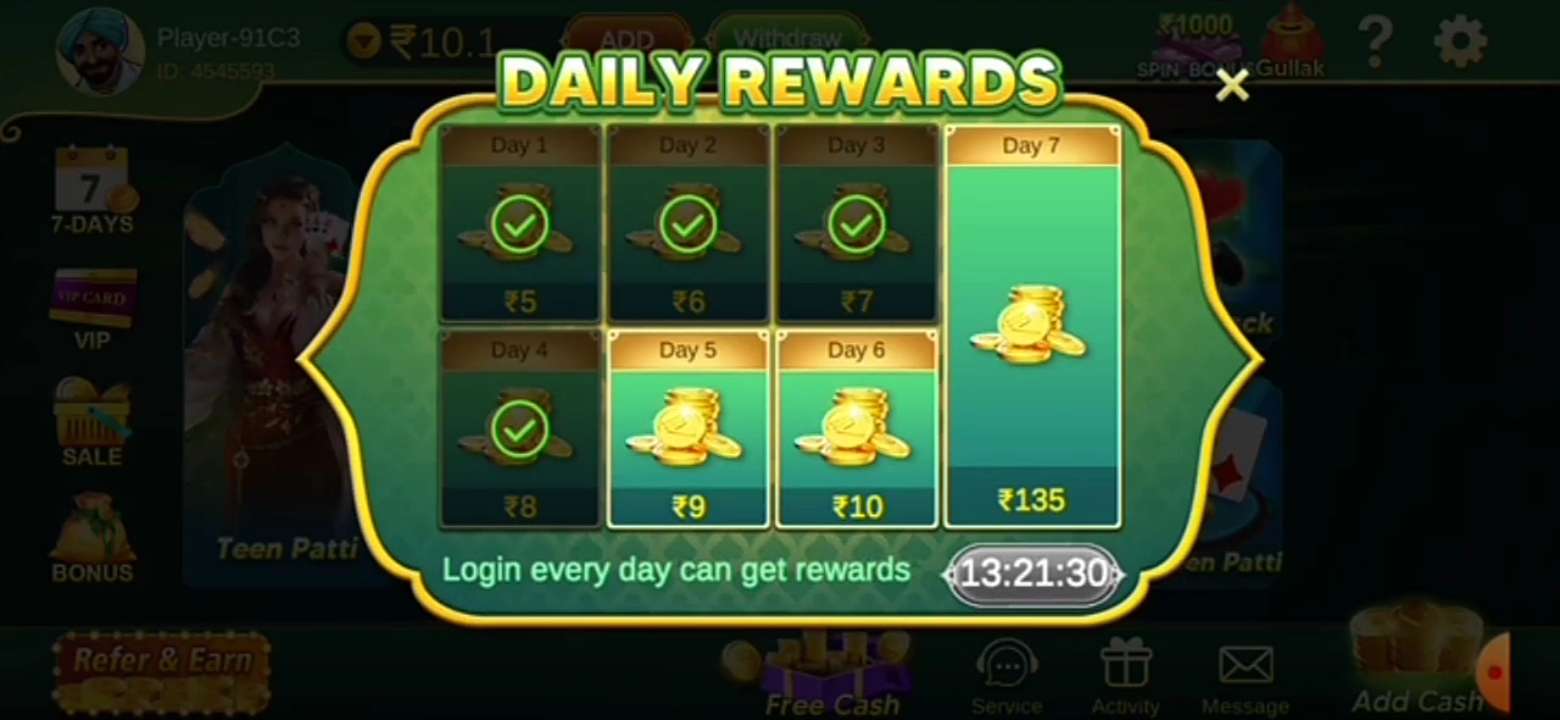 Daily Bonus