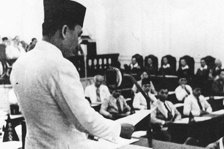 Pidato Soekarno pada Rapat BPUPKI (Sumber: Kemdikbud)