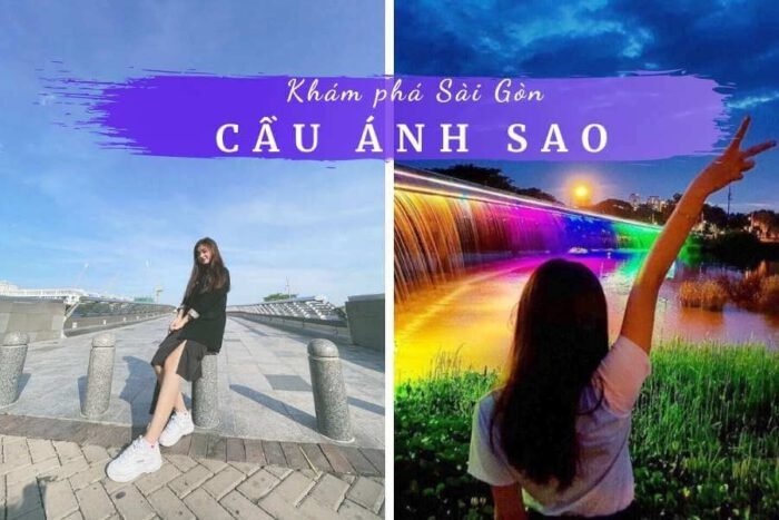 Hồ Bán Nguyệt - Cầu Ánh Sao quận 7: "Singapore" thu nhỏ giữa lòng Sài Gòn (Nguồn: Internet)