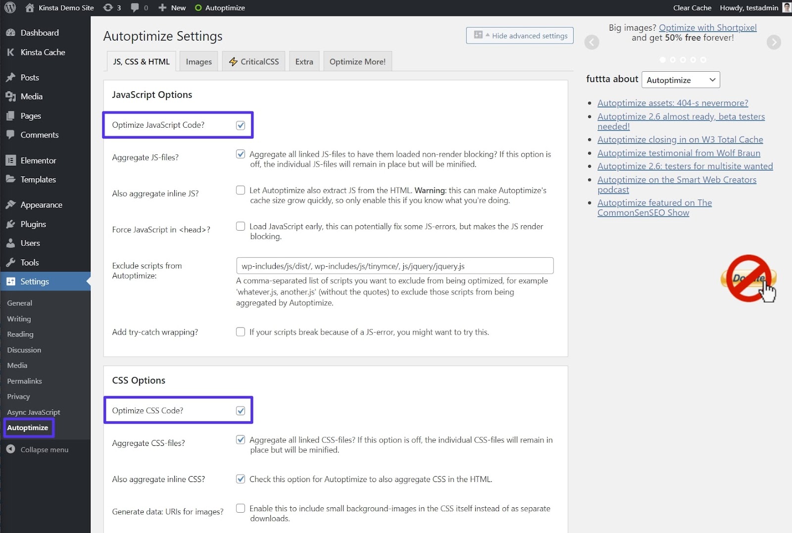 How to configure the Maximize plugin