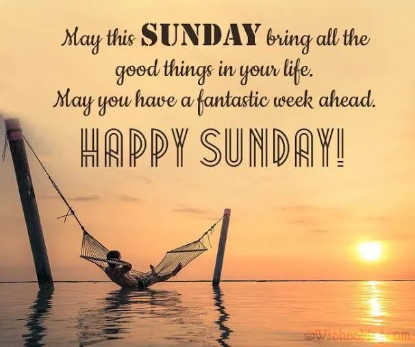 Sunday greetings quotes & messages