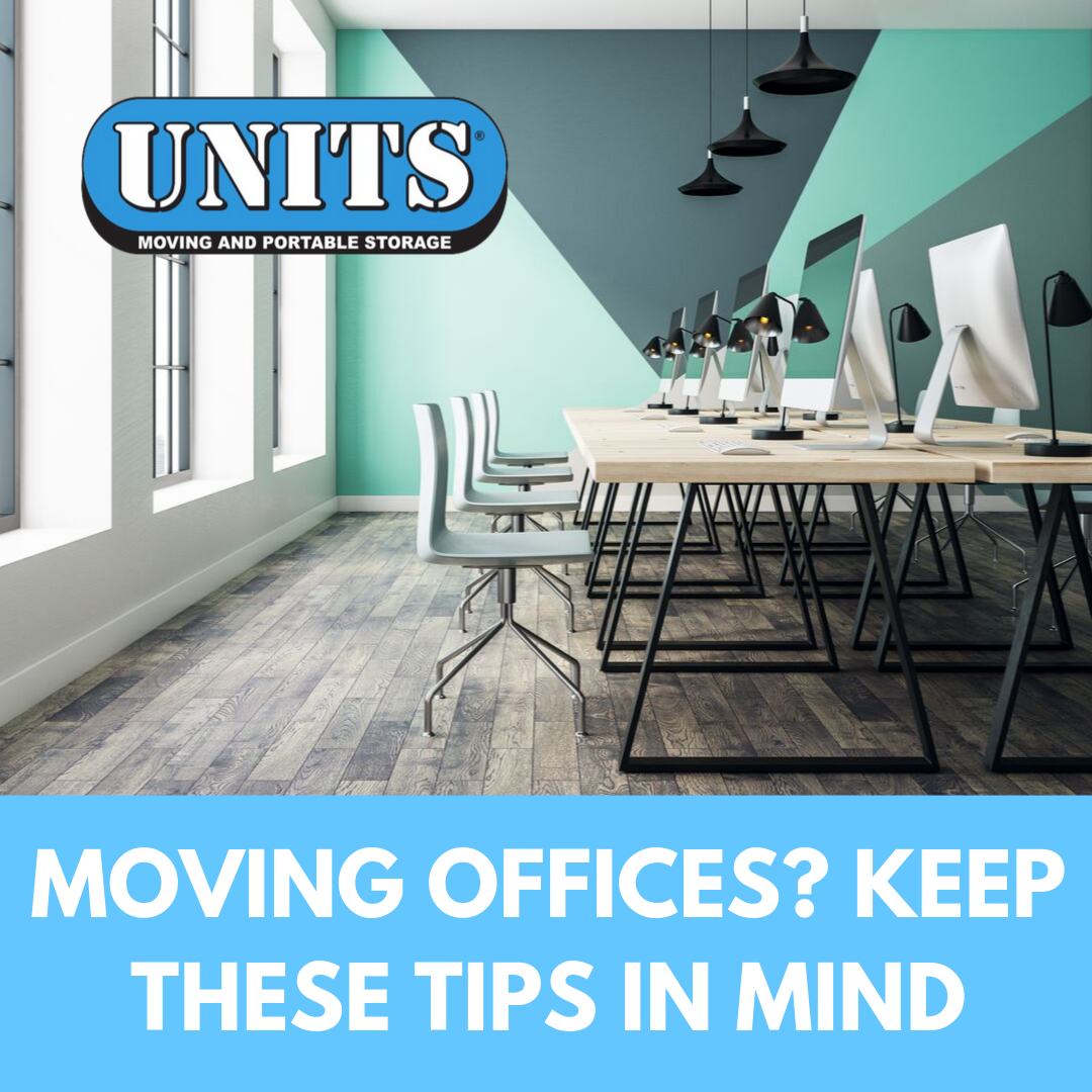 Moving Offices? Keep These Tips in Mind | UNITS of Charlotte