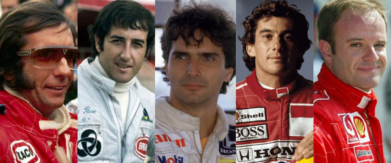 Quais pilotos brasileiros foram campeões mundiais de F1?