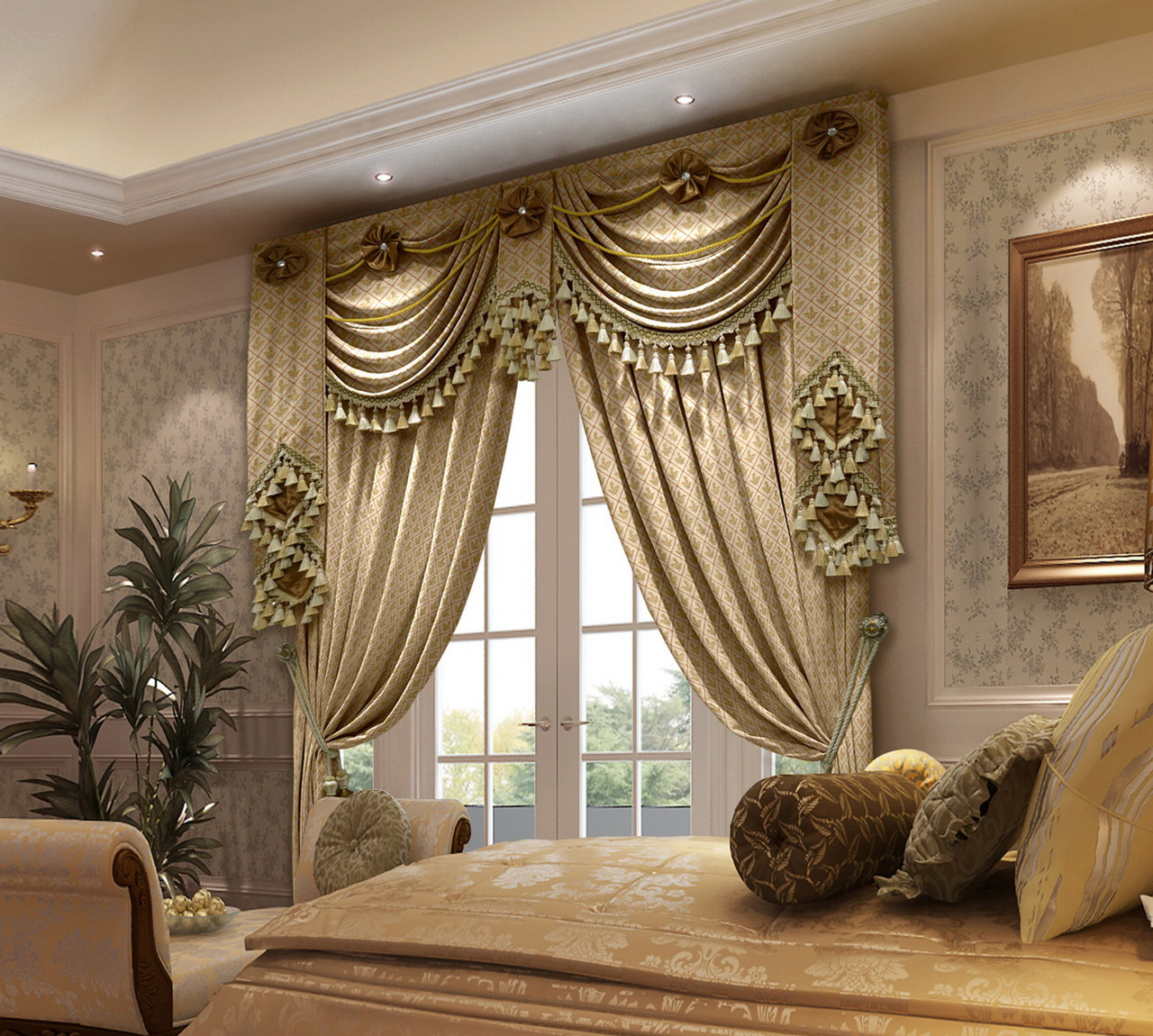 Swag Valance Curtains by sacurtains
