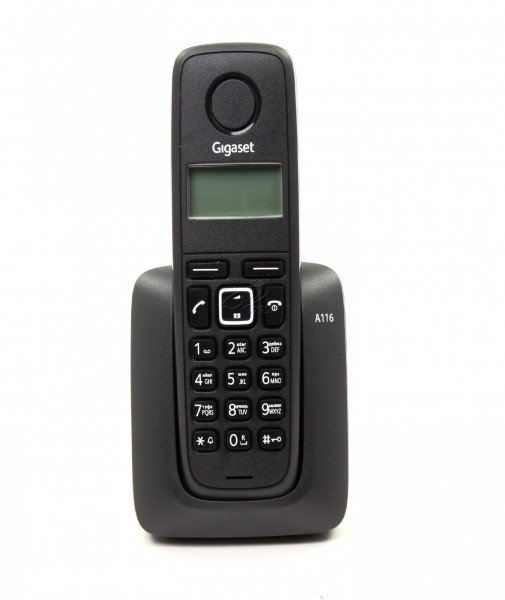 Телефон Dect Gigaset A116 Black 