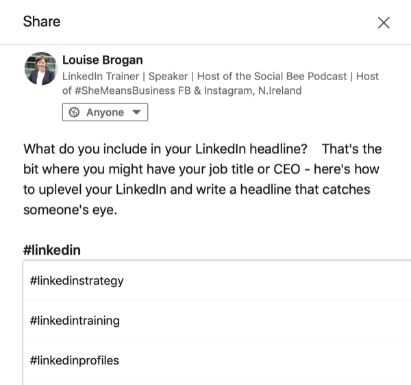 You can use hashtags on LinkedIn articles.