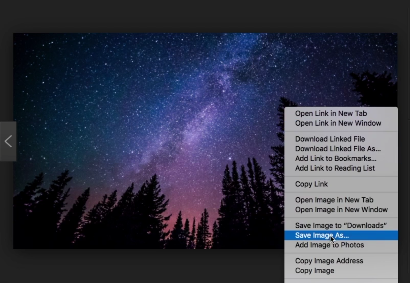 How to save image on macbook pro