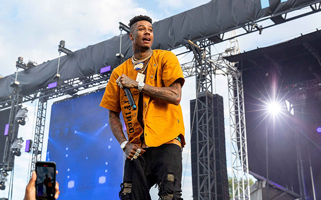Rapper Blueface confirms rumors of using girlfriend's force