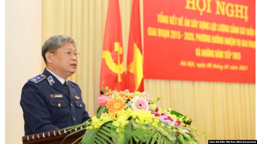 Trung tướng Nguyễn Văn Sơn - cựu Tư lệnh Cảnh sát Biển Việt Nam.