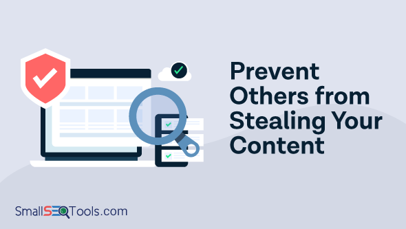 Prevent others from stealing content