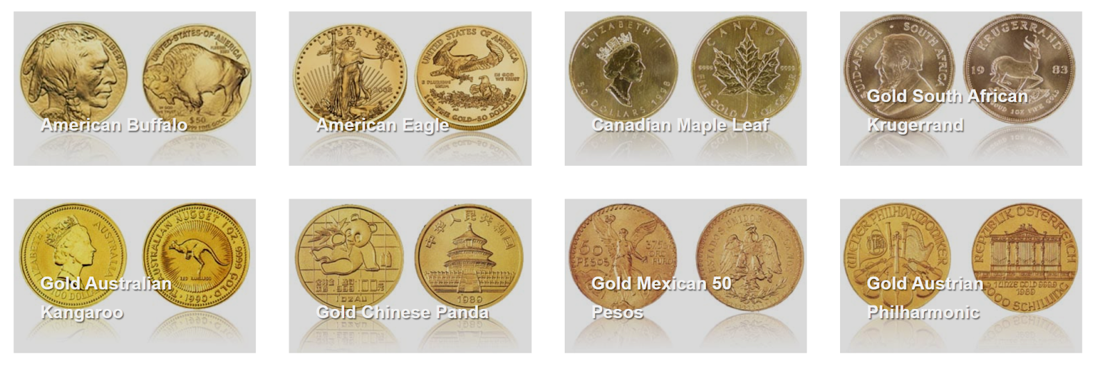 Dallas Gold and Silver Exchange Gold Coins