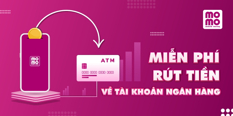 Miễn phí rút tiền về tài khoản ngân hàng