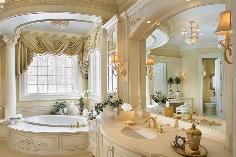 Ванная комната в стиле барокко